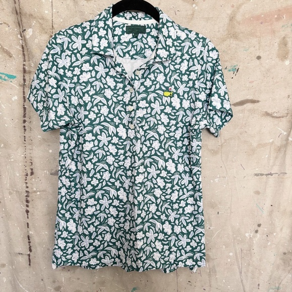 Peter Millar x Masters Floral Print Polo - Picture 1 of 3